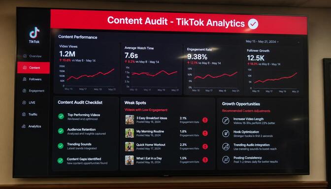 Nigerian creator auditing content.