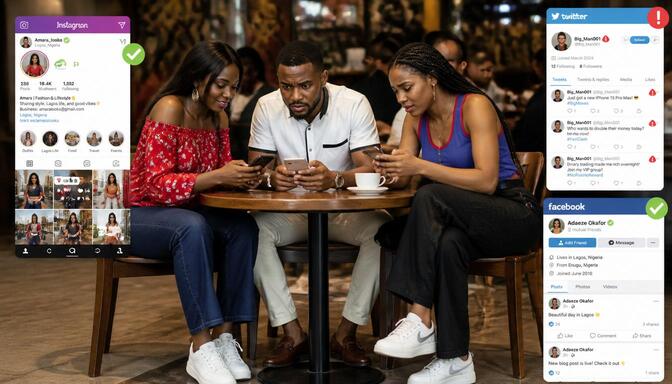 Nigerians checking posting history