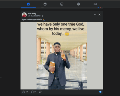 Naija creators crafting posts.