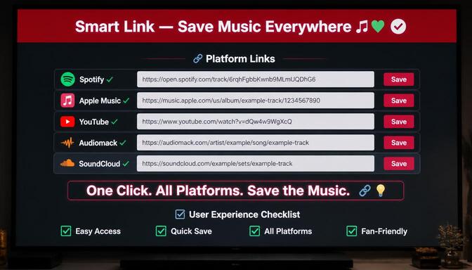 Smart link screenshot,