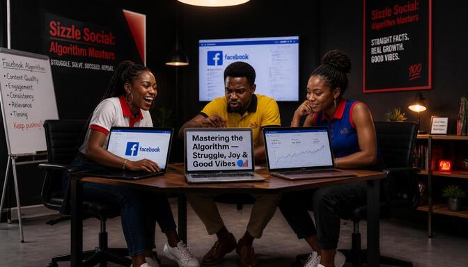 Naija creators learning Facebook algorithm