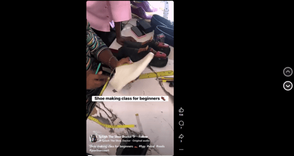 Naija youths filming Reels