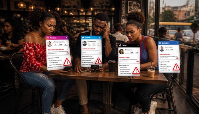 Nigerians frustrated with fake accounts.