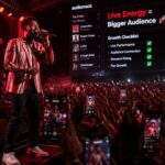 Naija artist performing live for fans
