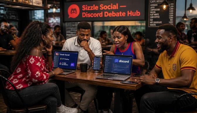 Naija youth comparing Discord online vs total count