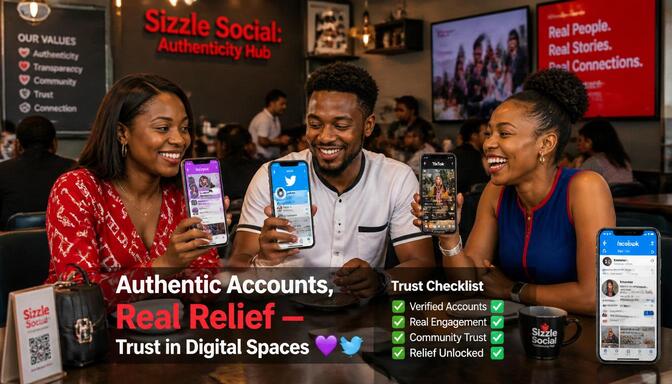 Nigerians celebrating verified profiles with joy.