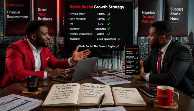 Photo-style image of young entrepreneurs in a banking hall