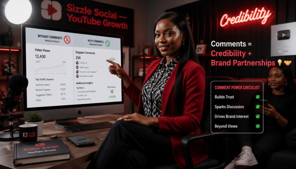 Nigerian YouTubers debating comment value