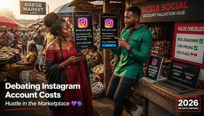 How much does an Instagram account cost