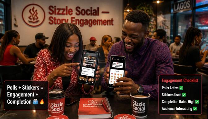 Nigerian friends using polls