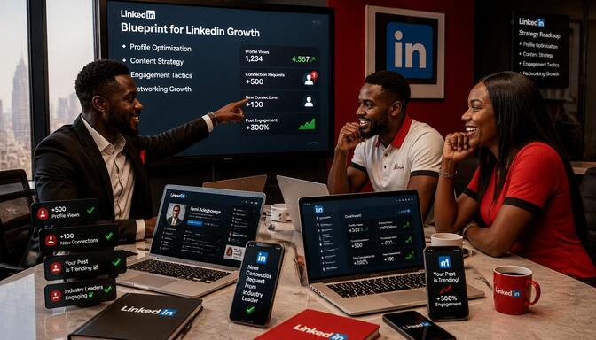 Nigerian professionals building personal brands