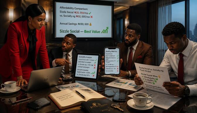 Business team in a banking hall analyzing growth platforms