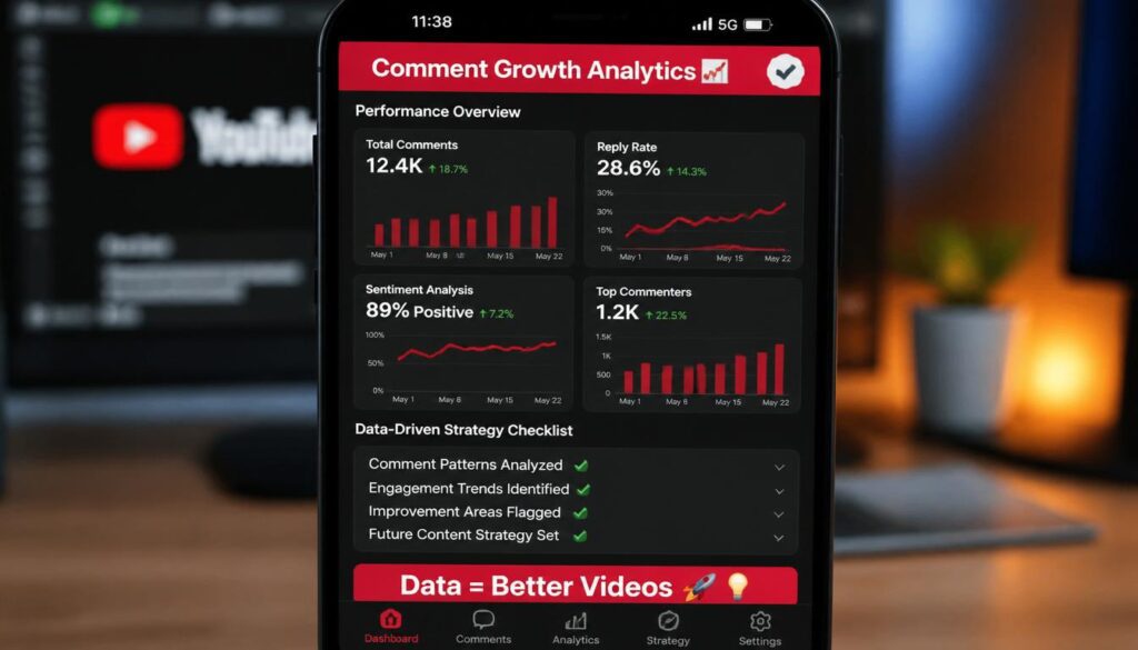 Analytics dashboard screenshot