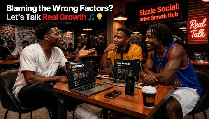 Nigerian artist debating causes of stuck plays.