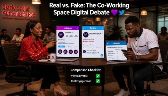 Spot fake social media accounts