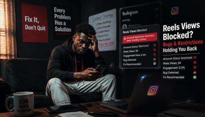 Instagram bug blocking Reels reach