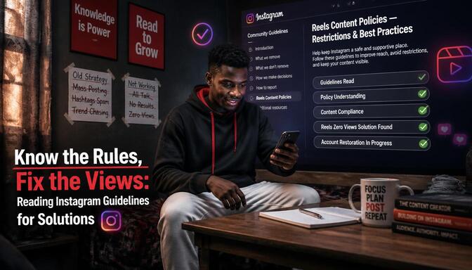 Checking Instagram content rules