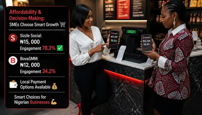 Nigerian SMEs analyzing SMM panels