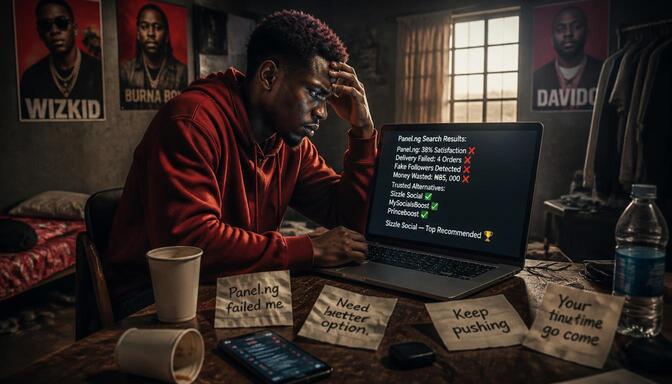 frustrated Nigerian creator exploring other Nigerian SMM panels