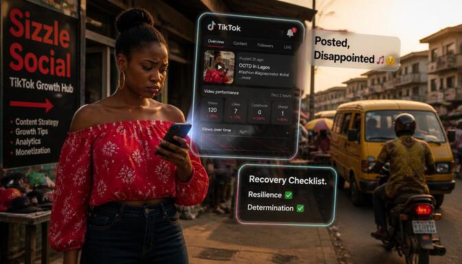 TikTok views recovery