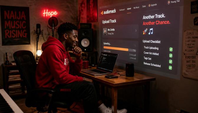 Naija artist sharing new track on Audiomack