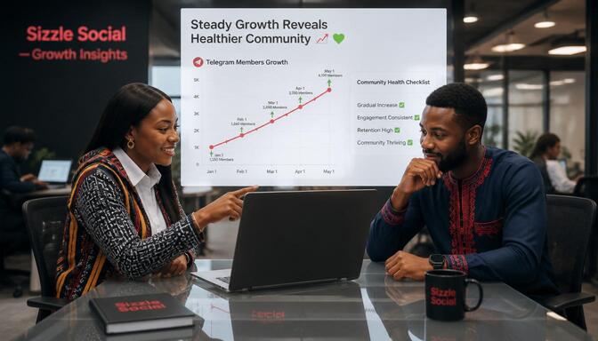 Nigerians reviewing gradual growth chart.