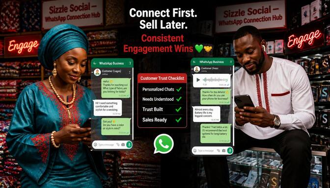 WhatsApp trust building,