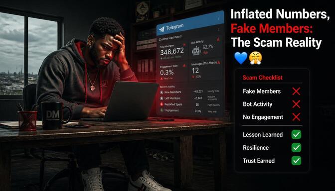 Risk of buying Telegram channels in Nigeria