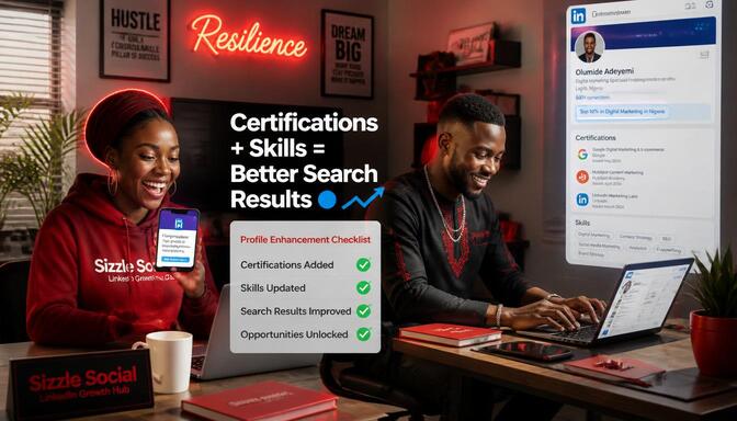 Optimize LinkedIn profile for SEO