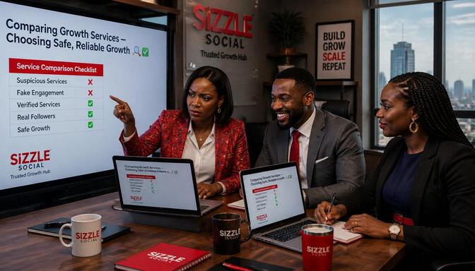 Nigerians comparing growth services securely