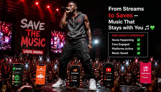 Nigerian artist inspiring fans to save music