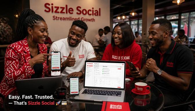 Sizzle Social marketplace.