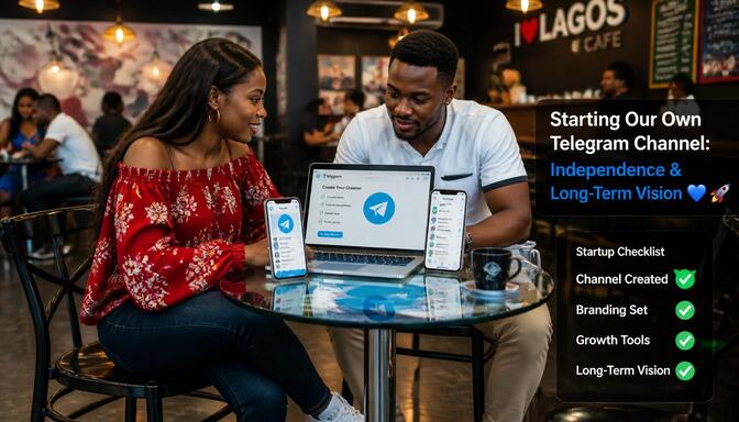 Starting own Telegram channel option