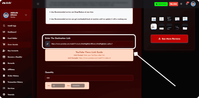 Submit YouTube link Nigeria