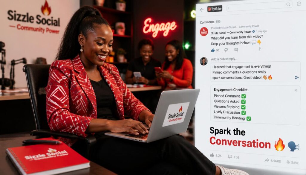 Nigerian creator pinning comments