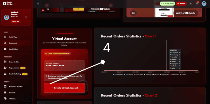 Growth chart showing Audiomack plays