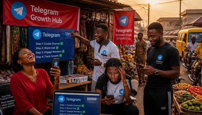 Nigerians following Telegram growth steps