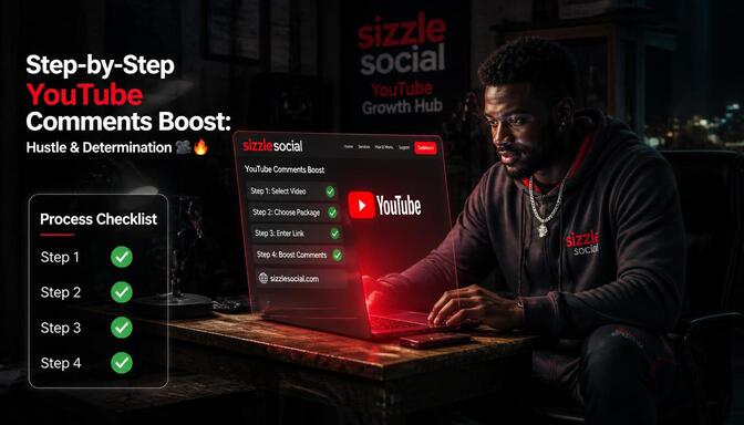 Nigerian creator following Sizzle Social steps