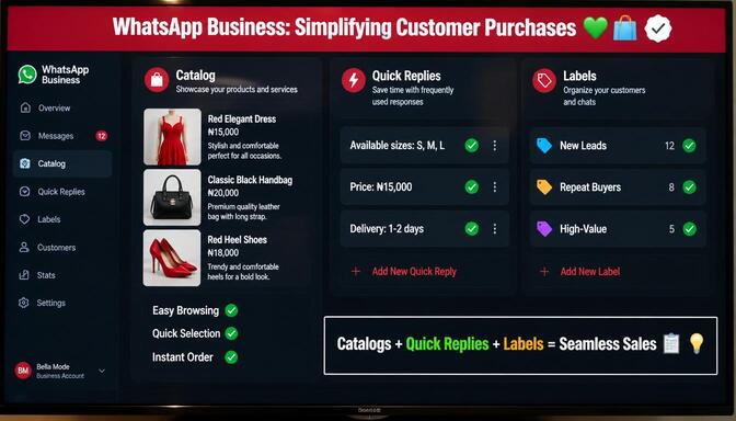 WhatsApp business tools,