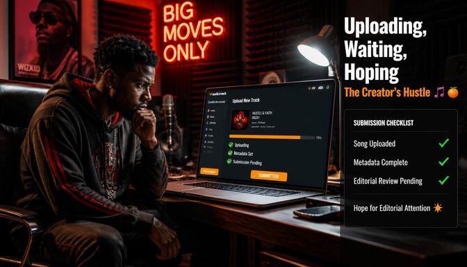How to submit a song for trending on Audiomack