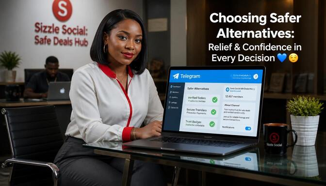 Safer alternative to Telegram marketplace.