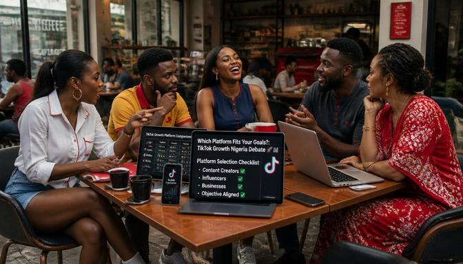 Nigerian creators in discussion