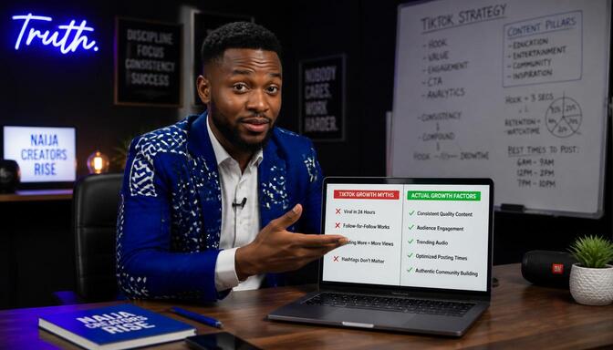 Nigerian creators believing myths about TikTok