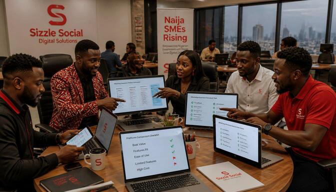Nigerian SMEs comparing WhatsApp marketing tools