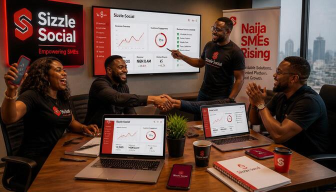 Nigerian entrepreneurs using Sizzle Social