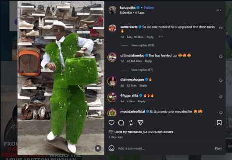 Instagram Reels watch time and comment engagement
