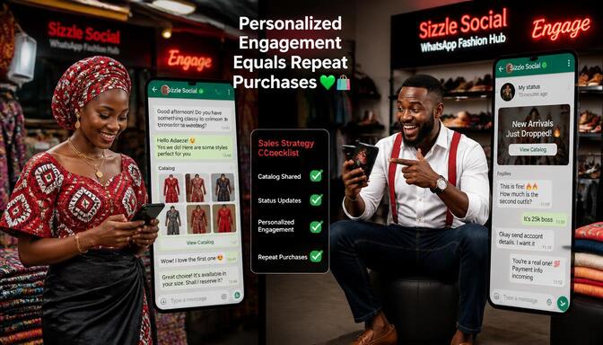 Vendors applying WhatsApp sales tactics