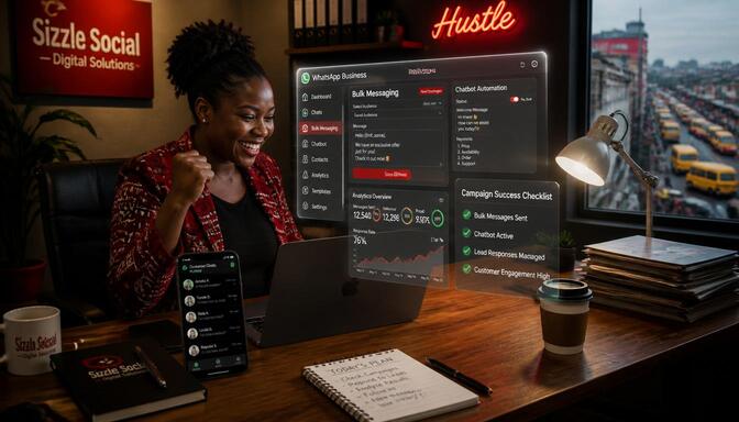 Nigerian marketers using WhatsApp bulk messaging