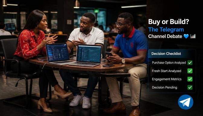 Are Telegram channels safe to buy for business