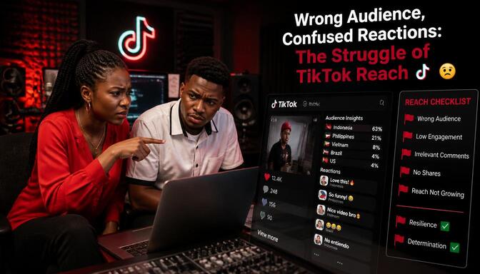 TikTok reach not increasing